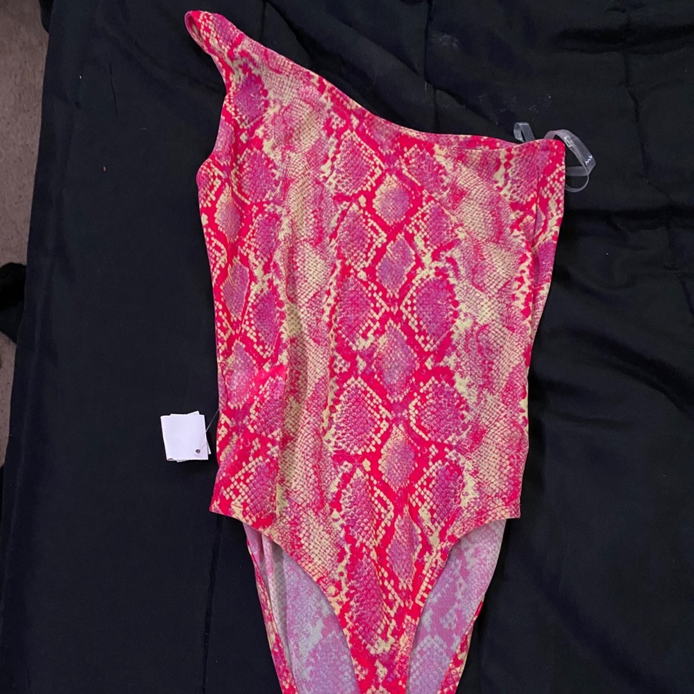 One strap bodysuit